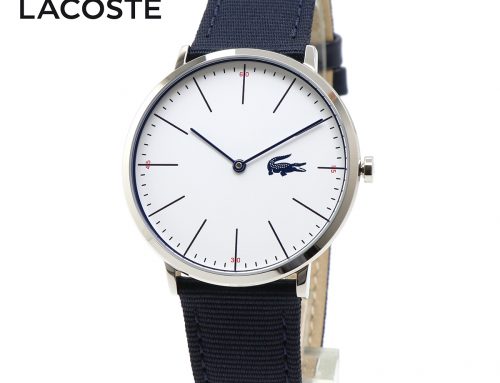 LACOSTE ラコステ MOON ムーン 2010914 腕時計 ネイビー 紺色 薄型 アナログ メンズ ウォッチ 男性用 腕時計 ユニセックス