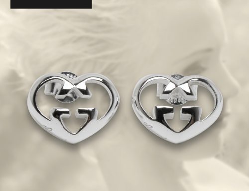 GUCCI グッチ 246573 J8400 8106 インターロッキング GGモチーフ ハート ピアス