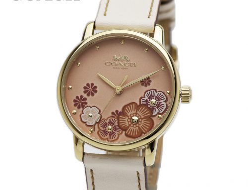 COACH コーチ レディース レディス アナログ ウォッチ 女性用 腕時計 14503008 Grand グランド ピンクベージュ ゴールド ホワイト レザーベルト